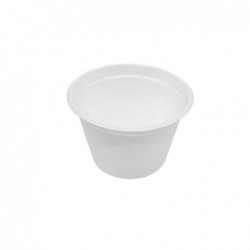 16oz Sugarcane Bagasse Bowl/Tub (500ml) - Lids Optional  500 pcs