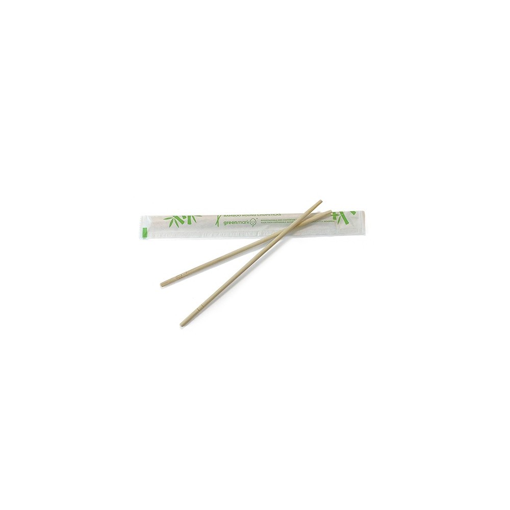 Bamboo round chopstick 4.5x200mm  3000 pcs