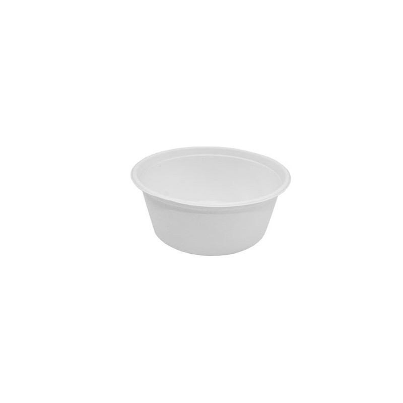 22oz Sugarcane Bagasse Bowl/Tub (650ml) - Lids Optional  800 pcs