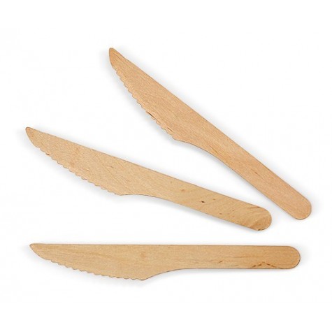 Coated Wooden Knife  2000 pcs