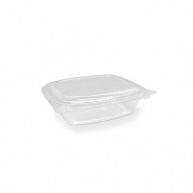 PET Hinged Rectangle container 24oz  200 pcs