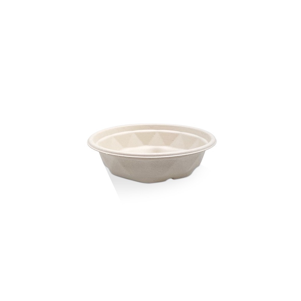 Takeaway Bowl Sugarcane Natural 500ml  300 pcs