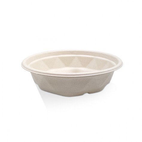 Takeaway Bowl Sugarcane Natural 500ml  300 pcs