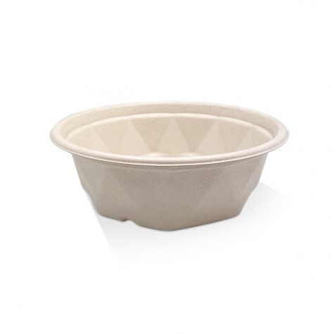 Takeaway Bowl Sugarcane Natural 650ml  300 pcs