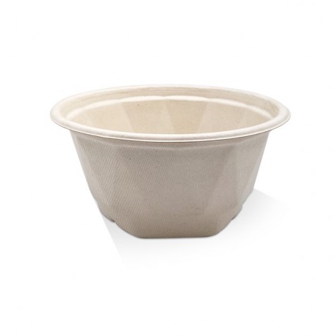 Takeaway Bowl Sugarcane Natural 850ml  300 pcs