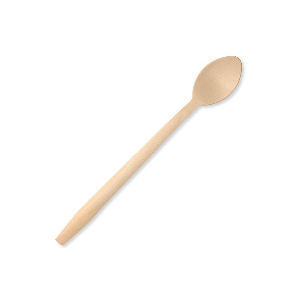 20cm Tall Wooden Spoon - FSC 100% Certified Birchwood  1000 pcs