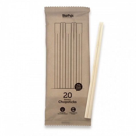 21cm Chopsticks - 20 x 8 per pack FSC 100% certified birchwood  160 pcs