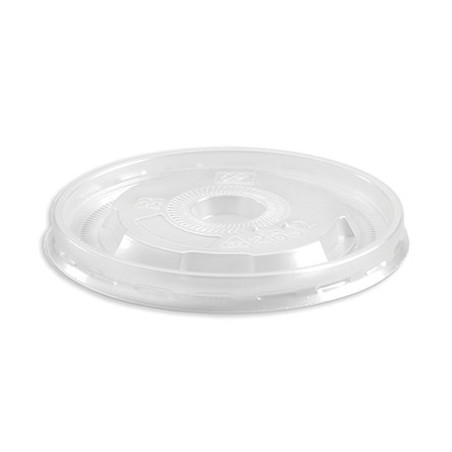 Flat Lids for 8oz Bowl - No Hole - Hot & Cold use (PP)  2000 pcs