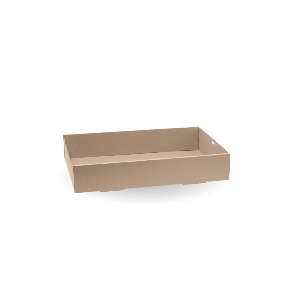 BioBoard Catering Tray - Extra Large - FSC Recycled - Kraft  50 pcs