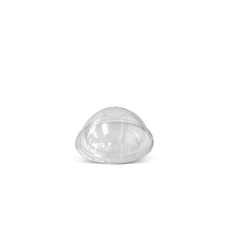 PET dome lid for paper bowls 12oz & above