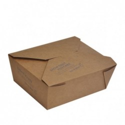 Lunch / Noodle Box Brown PLA / MEDIUM (1000ml)  200 pcs