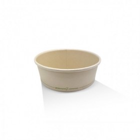 16oz Bamboo Paper Salad Bowl PLA Coated  300 pcs