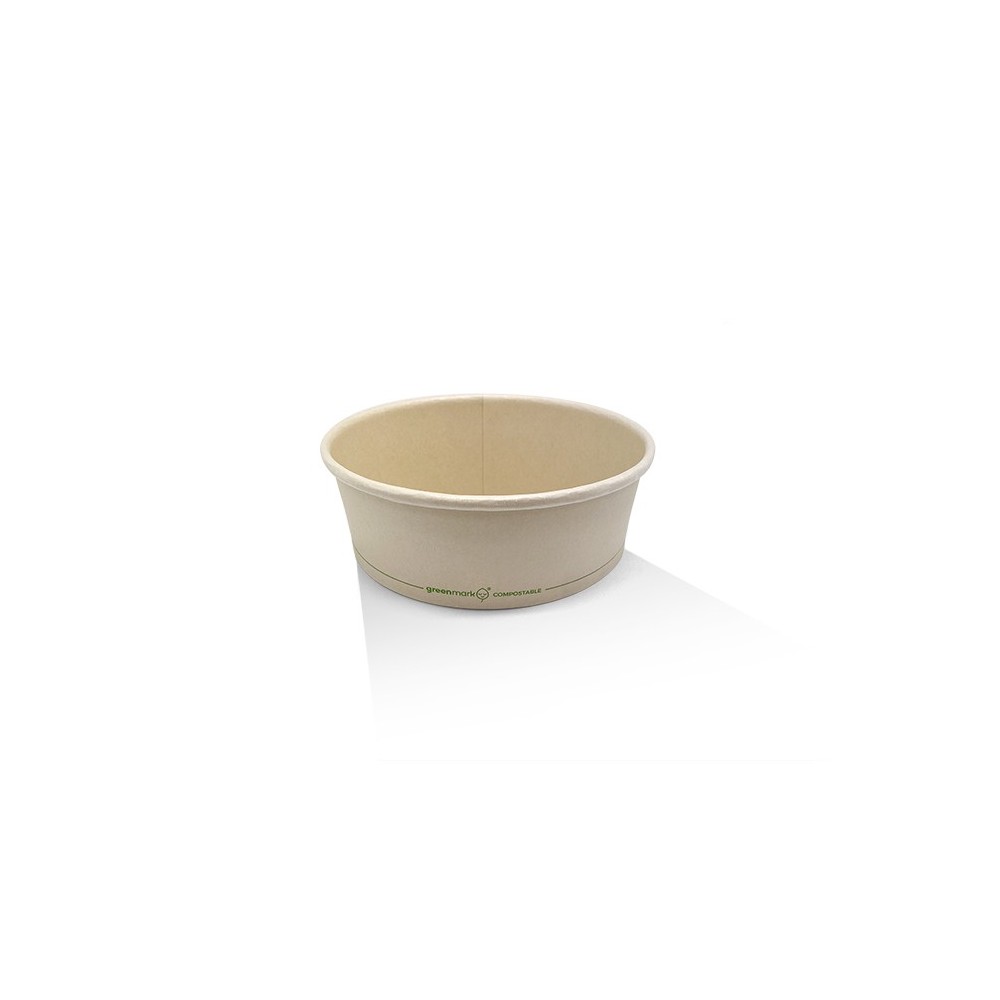 16oz Bamboo Paper Salad Bowl PLA Coated  300 pcs