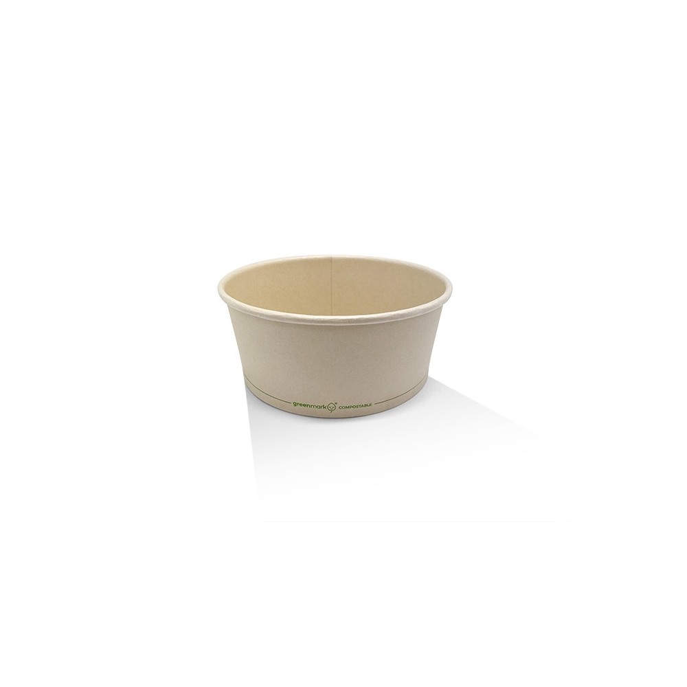 25oz Bamboo Paper Salad Bowl PLA Coated  300 pcs