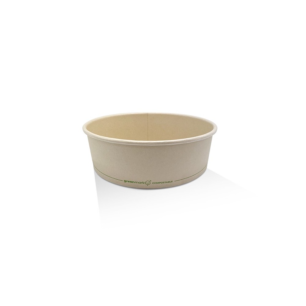40oz Bamboo Paper Salad Bowl PLA Coated  300 pcs