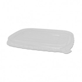 PET Lid for Rectangular Container  300 pcs