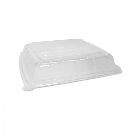 RPET Lid for 12" Platter Anti-fog  100 pcs