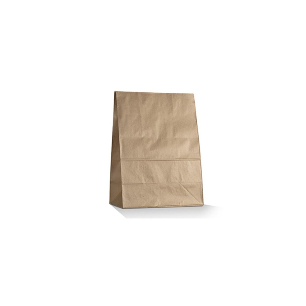 Size 25 Natural Kraft SOS Bag Compostable  100 pcs