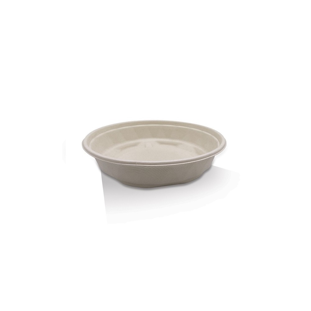 2000ml Sugarcane Takeaway Bowl Unbleached  200 pcs