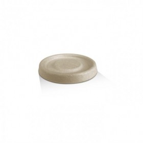 Sugarcane Lid for 2oz Sugarcane Cup Unbleached  2000 pcs
