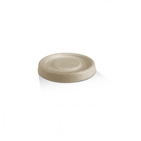 Sugarcane Lid for 2oz Sugarcane Cup Unbleached  2000 pcs