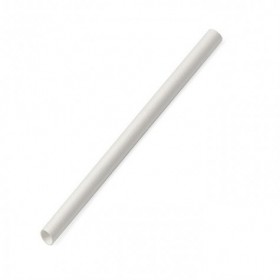 Paper Straw Bubble Tea White  1000 pcs