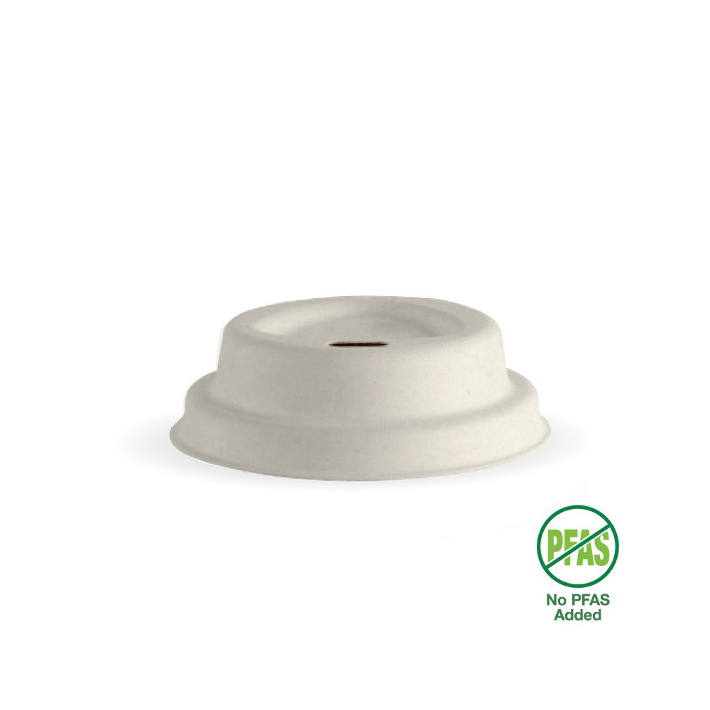Pulp lid for 4oz Coffee Cups - Natural  2000 pcs