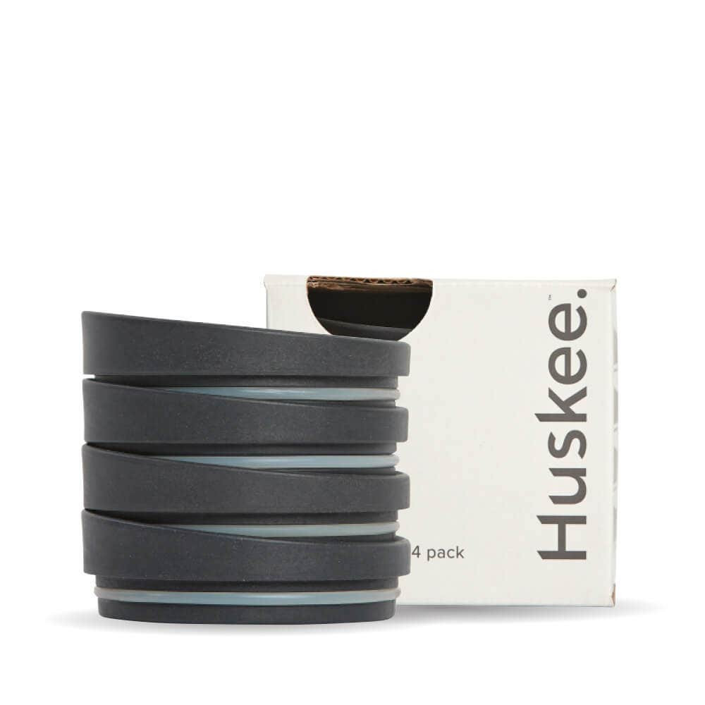Lid for HuskeeCup - Charcoal  48 pcs