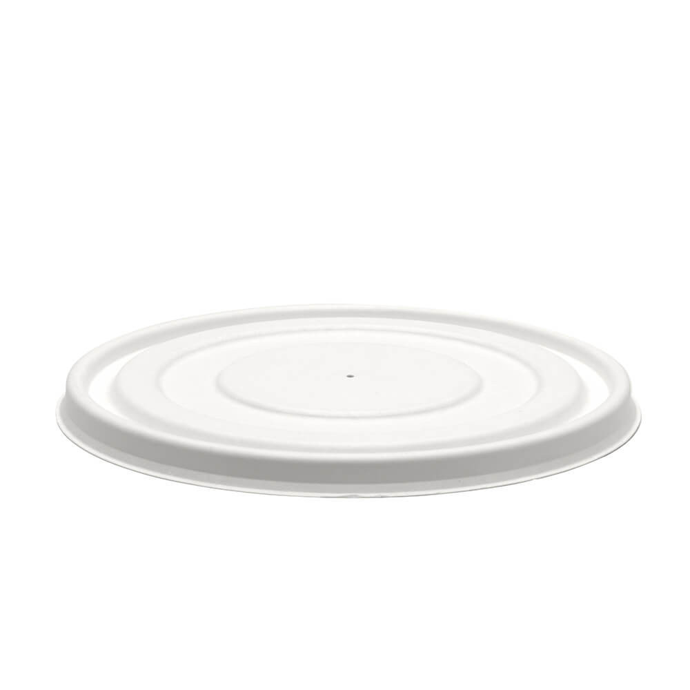 Pulp Lid for 500-1000ml BioBowl - White  400 pcs