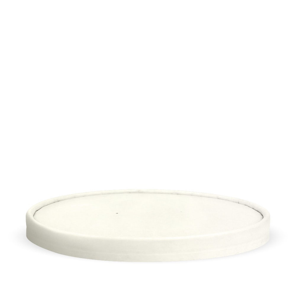 Aqueous Lid for 1300ml BioBowl - White  200 pcs