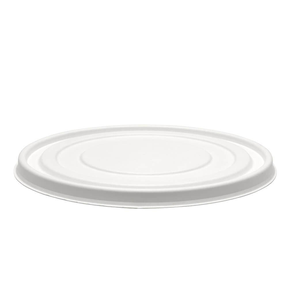 Pulp Lid for 1300ml BioBowl - White  200 pcs