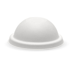 Pulp Dome Lid for 8oz Ice Cream Cup - White  1000 pcs