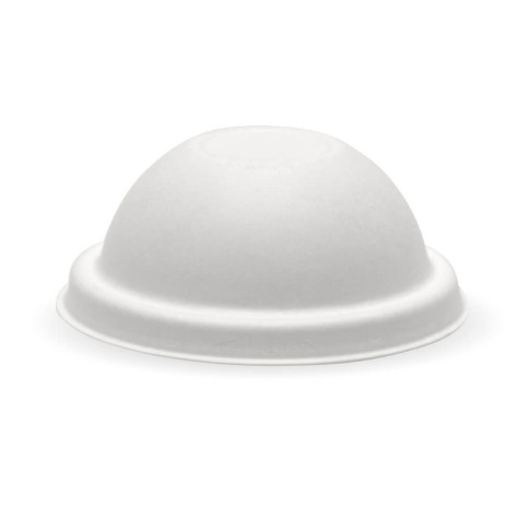 Pulp Dome Lid for 8oz Ice Cream Cup - White  1000 pcs