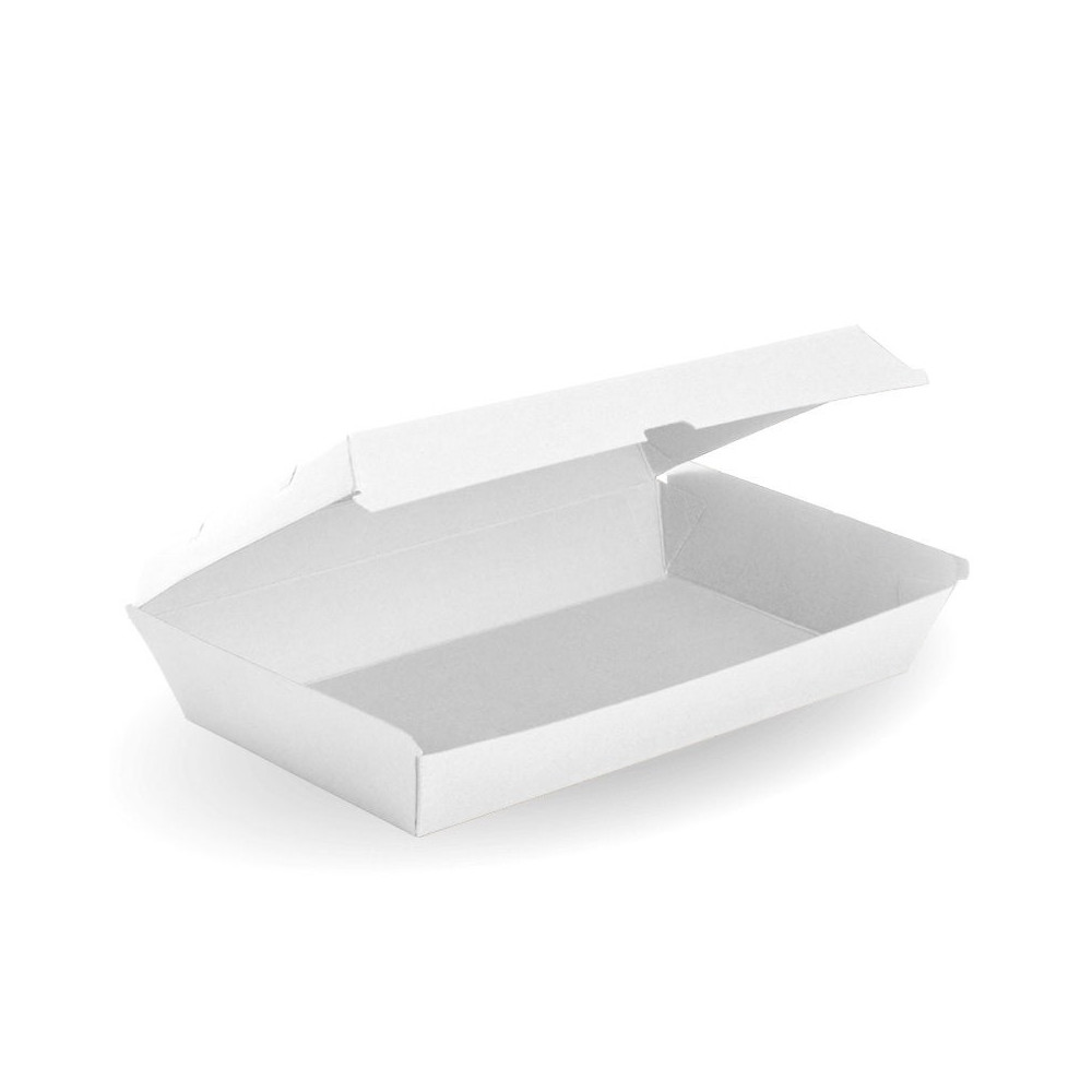 Family Dinner Box - 290 x 170 x 85mm - FSC Certified - White  100 pcs
