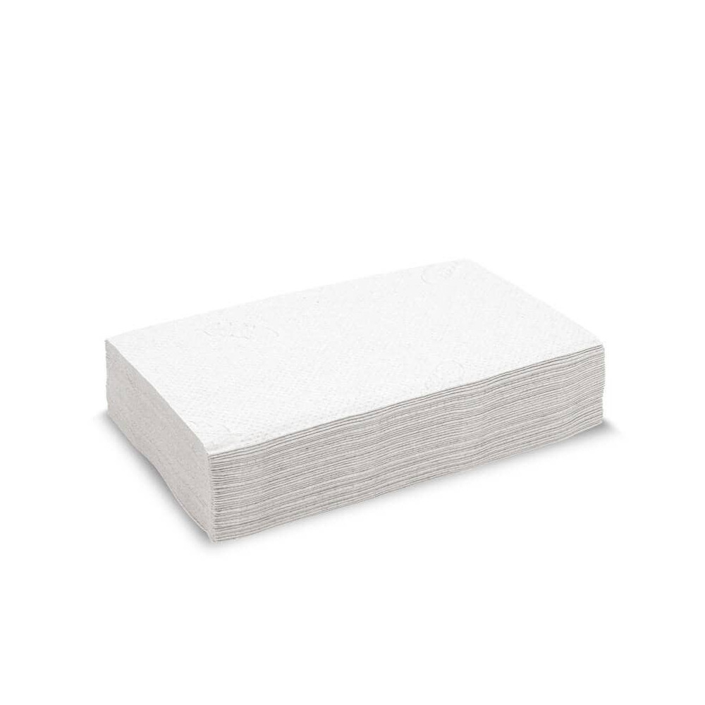 2-ply Quilted Single saver BioDispenser napkin - White  6000 pcs