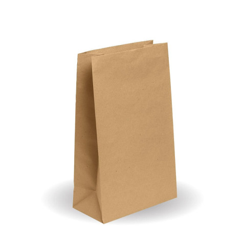 16 SOS paper bag - 240 x 390 x120mm - kraft  250 pcs