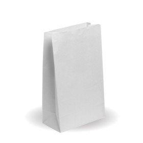 16 SOS paper bag - 240 x 390 x 120mm - white  250 pcs