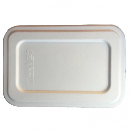 Lids for 4 Compartment Bento Box (Sugarcane)  300 pcs