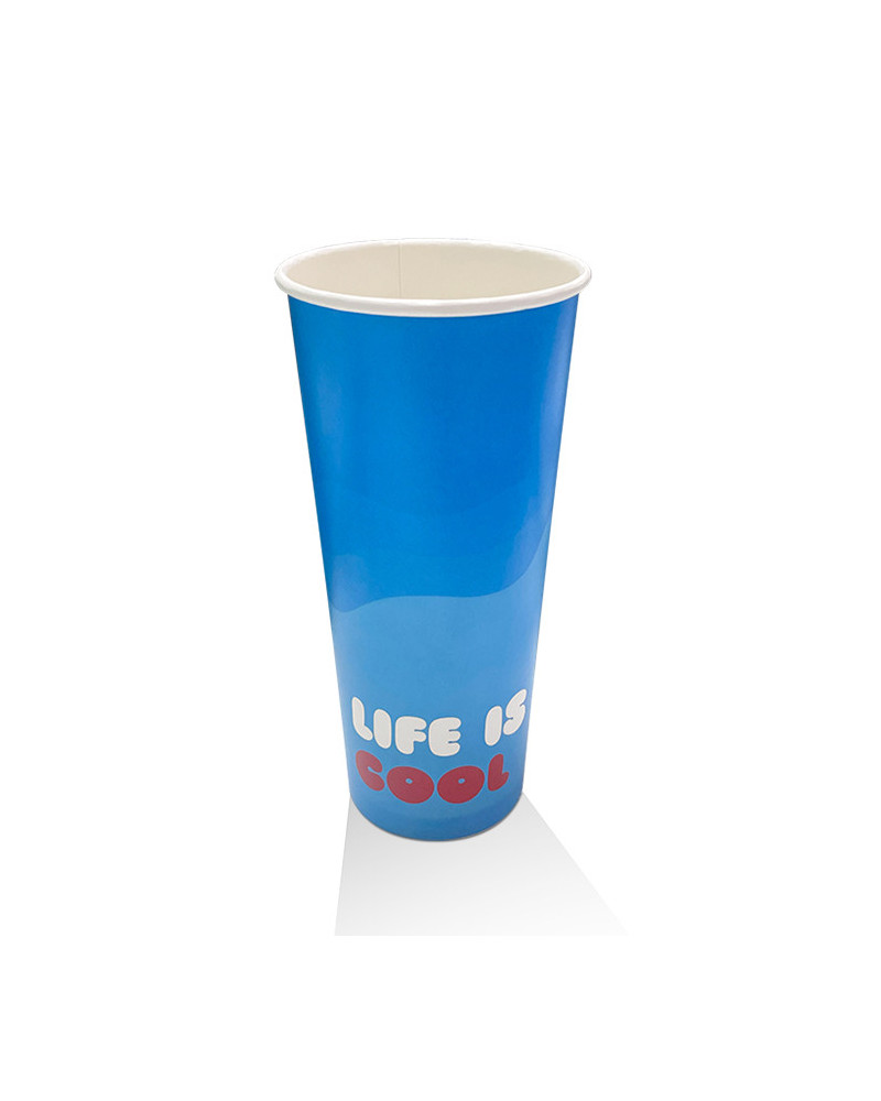 24oz Aqueous Coated Cold Paper Cup - 500 pcs