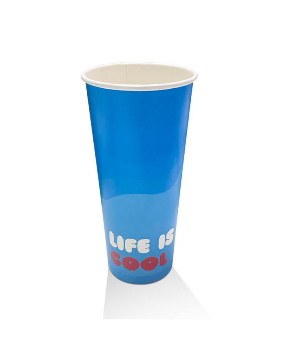 24oz Aqueous Coated Cold Paper Cup - 500 pcs