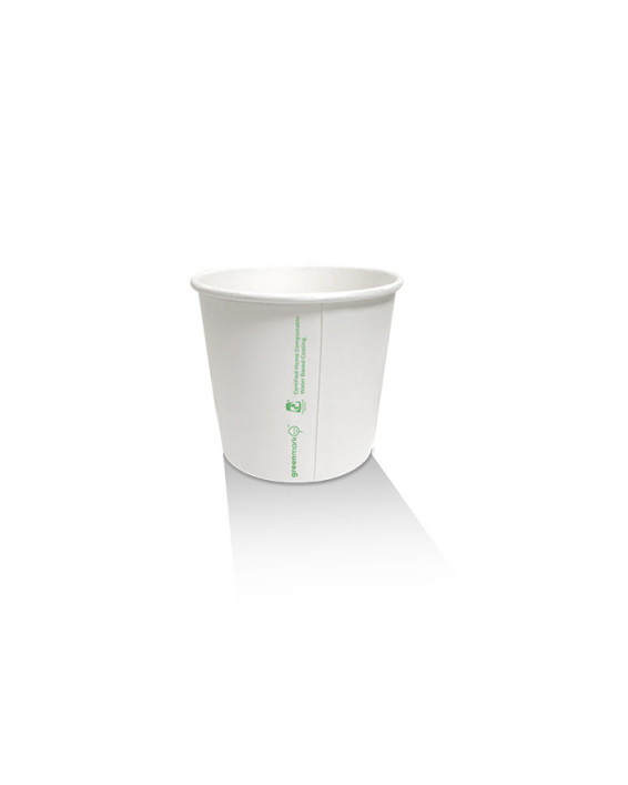 4oz Aqueous Coated White Single Wall Cup - 1000 pcs