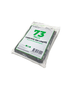 73L Heavy Duty LDPE Bin Liners (20.5 microns) - 250 pcs