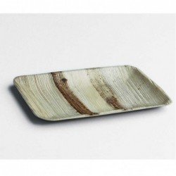 Palm Leaf Plate Rectangle Large 230X150  100 pcs