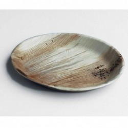 Takeaway serving Plate Round 10 inch,Palm Leaf Biodegradable TakeAway  Plate Round 10inch
