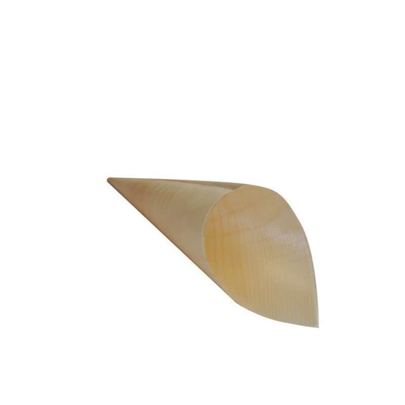 Wooden Gourmet Pine Cone Medium Serve FST Certified  2000 pcs