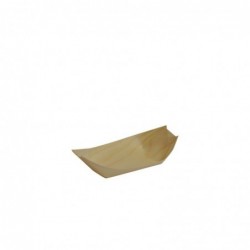 Wooden Gourmet Pine Boat Extra Small Tray FST Certified  2000 pcs
