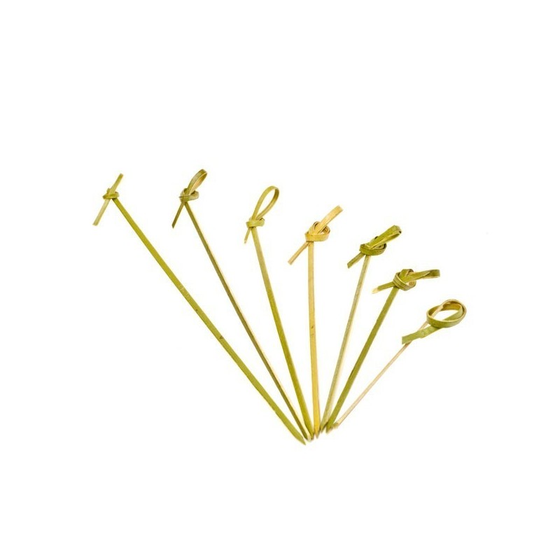 Bamboo Looped Serving Skewer 80mm  10000 pcs