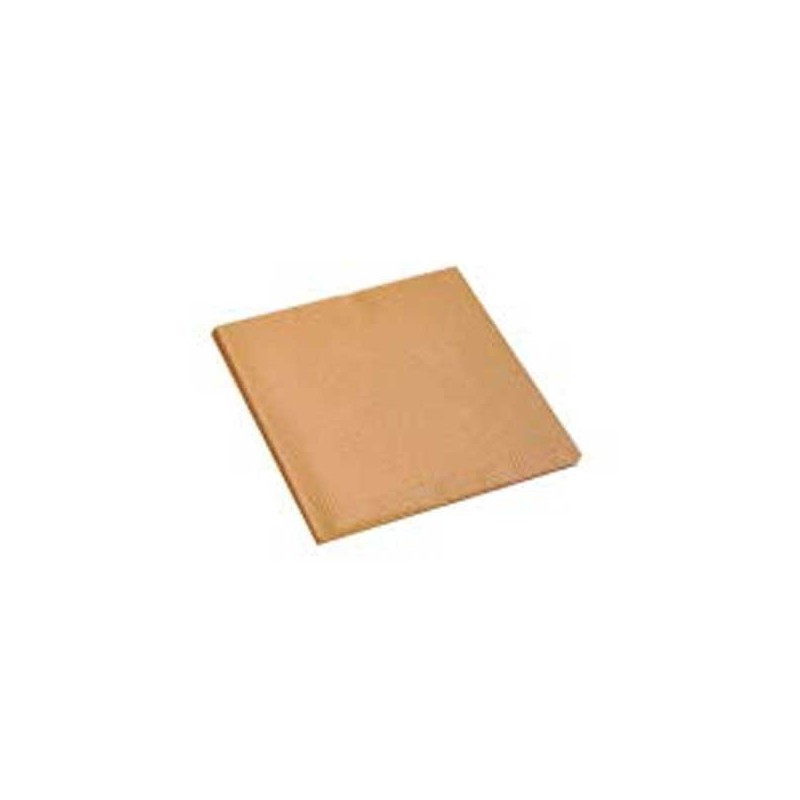 Recycled Brown 2PLY Cocktail Napkin - 1/4 Fold  2000 pcs