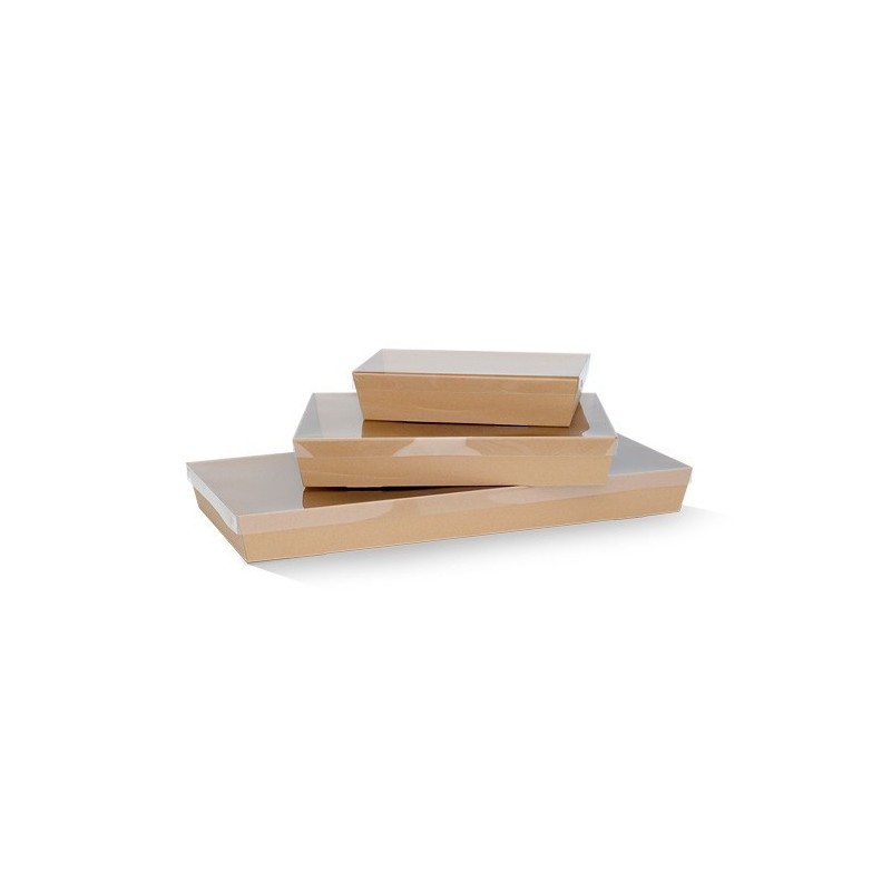 Brown Catering Tray - Medium 50mm high - 100 pcs