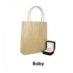 Brown Kraft Takeaway Bag - Baby  500 pcs